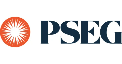 PSEG in black text with a sun image to the left