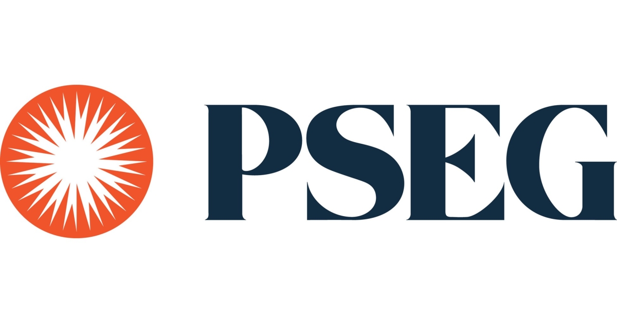 PSEG in black text with a sun image to the left